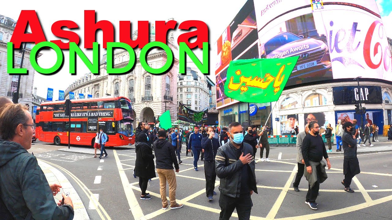 London Ashura Procession | London 10th Muharram Jaloos 2021 مسيره عاشورائيه في لندن