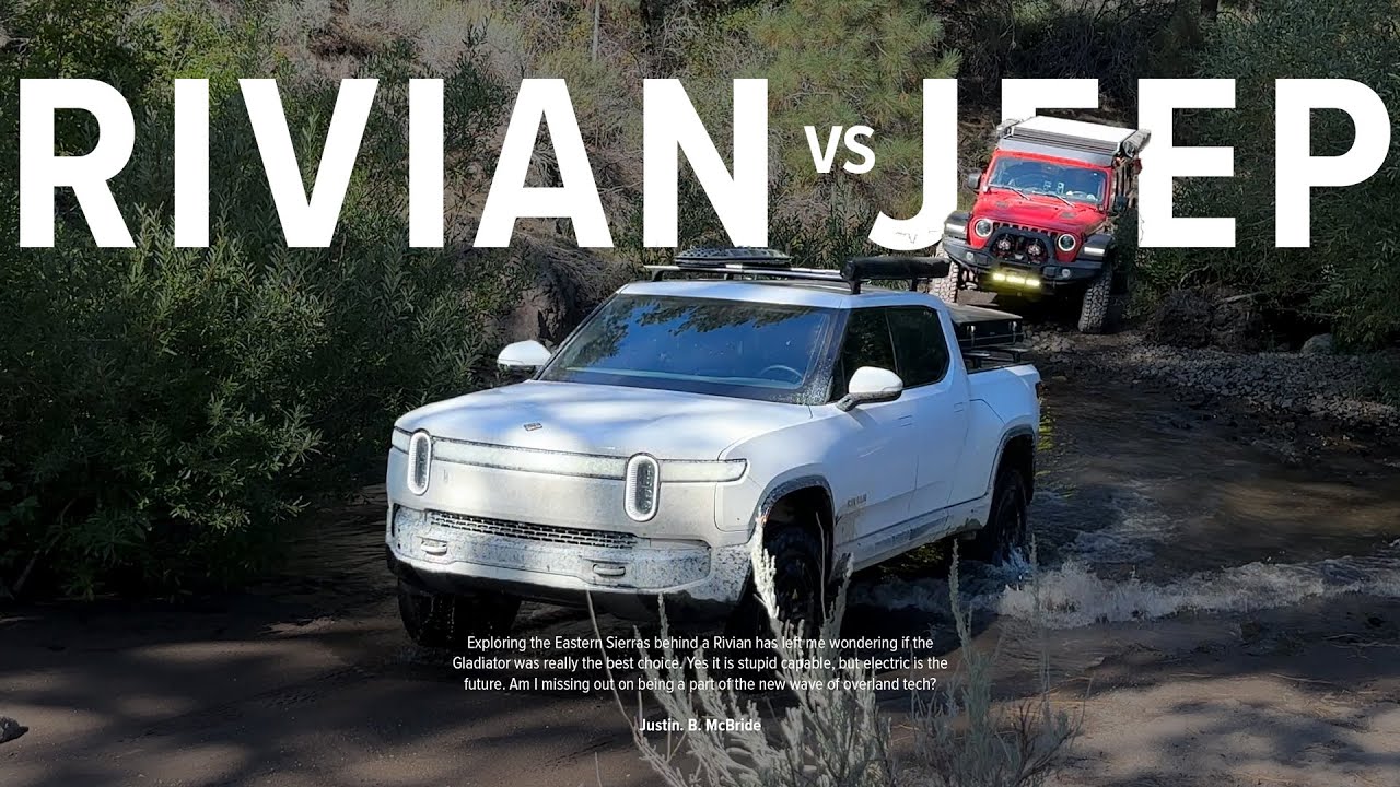 Этот Rivian только что обогнал мой Jeep Gladiator?