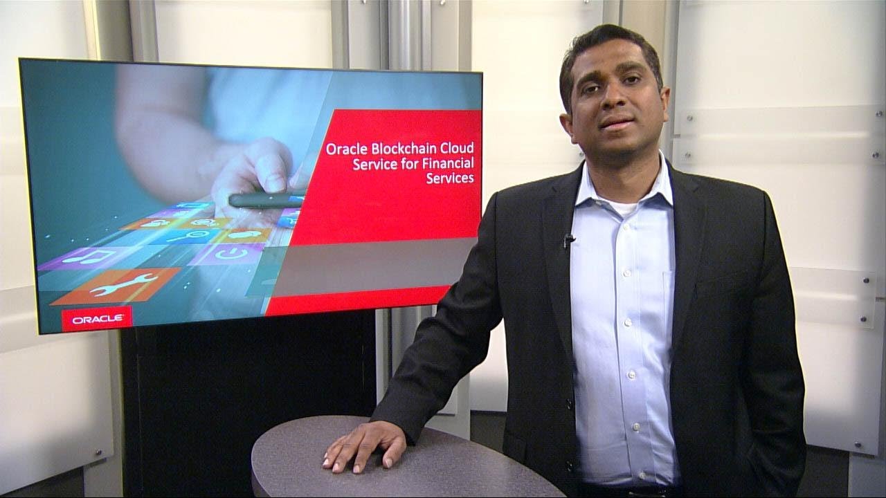Oracle Blockchain Service for Financial Services