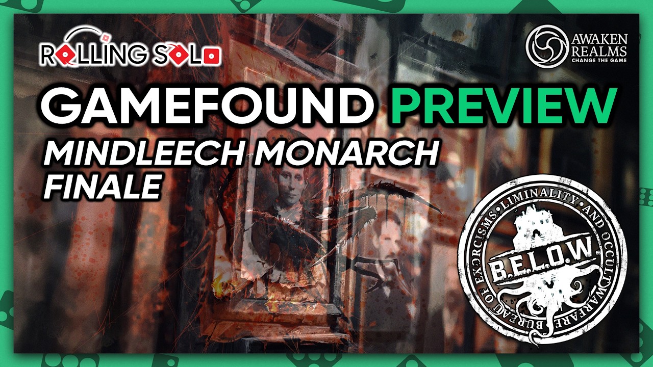 B.E.L.O.W.: The Asylum | Превью GameFound | Одиночное прохождение | Mindleech Monarch | Финал