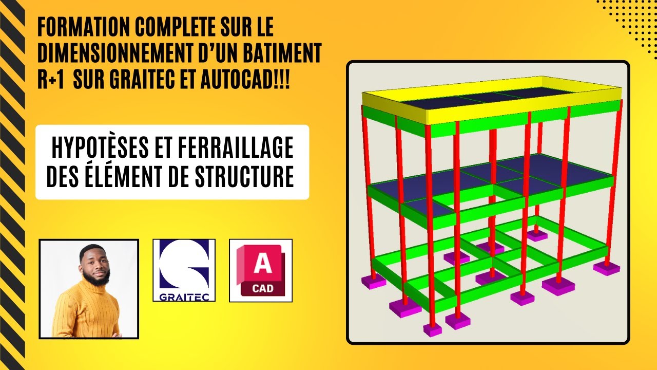 Hypothèses et calcul de ferraillage sur GRAITEC OMD