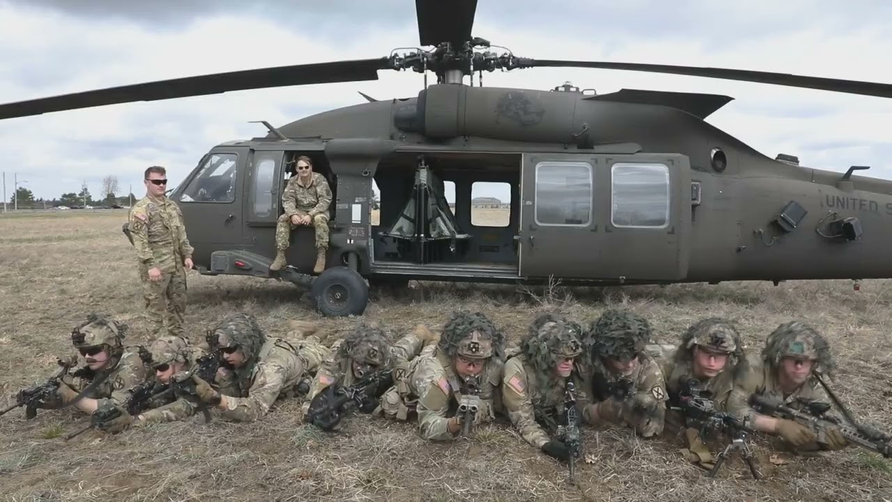 Cold-Load and Elevator Drills with Soldiers of 10th Mountain Division