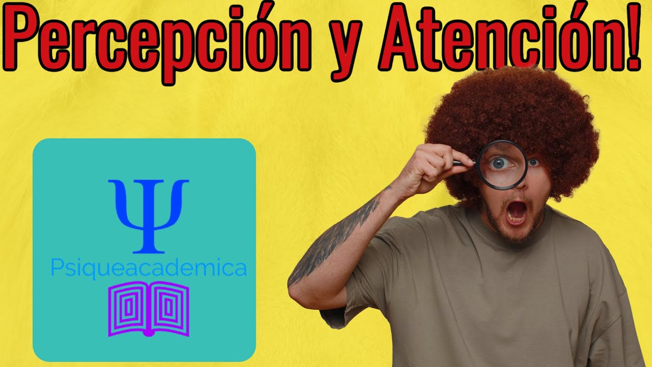 relacion entre atencion y percepcion