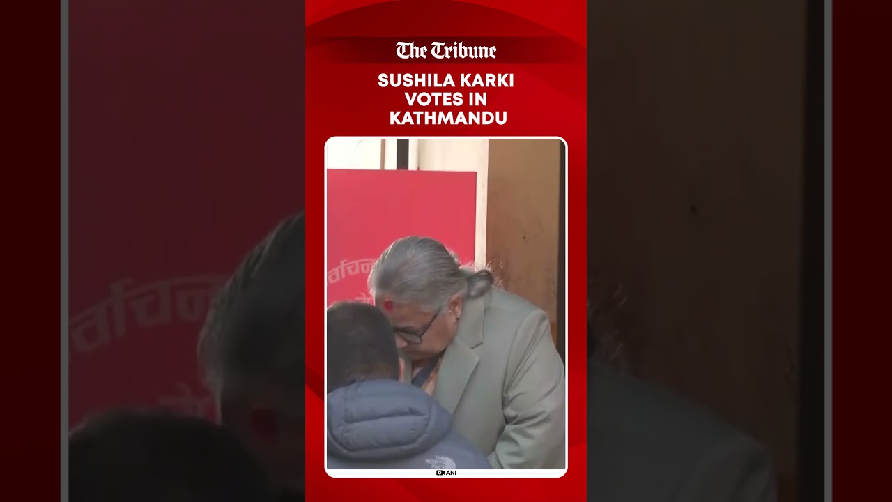 Nepal Interim PM Sushila Karki casts vote in 2026 elections, urges citizens to participate