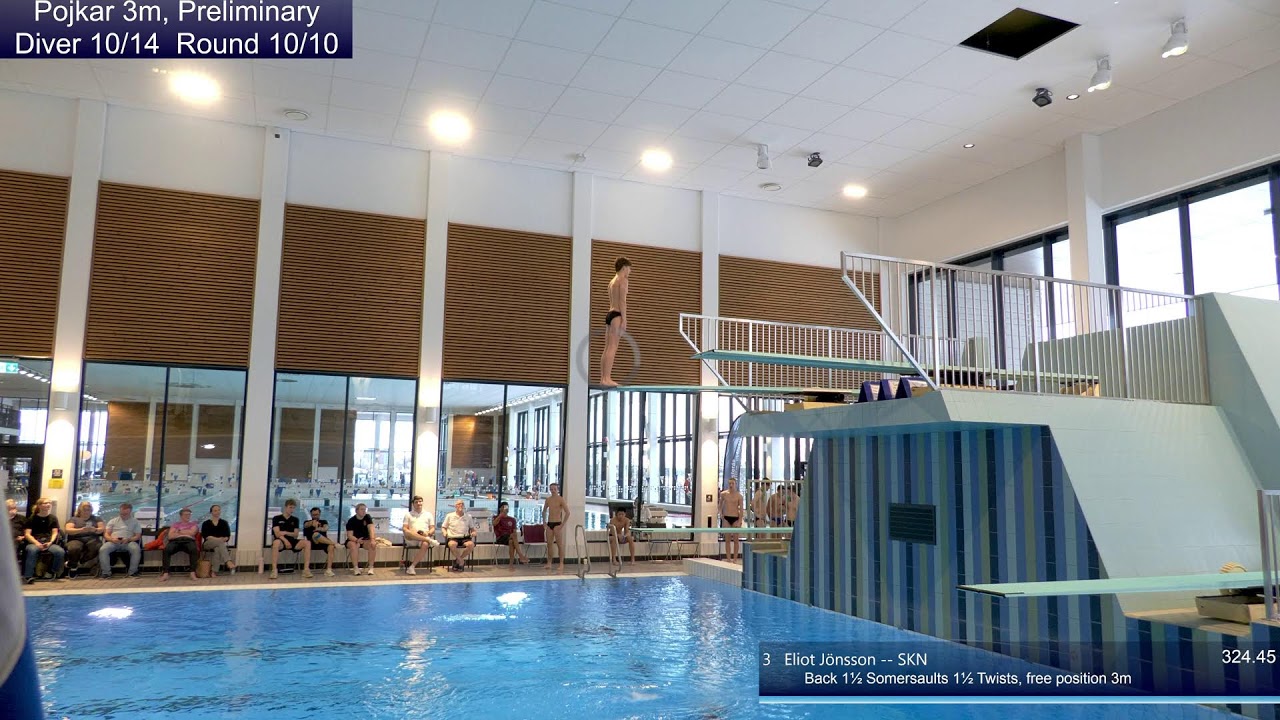 Live: Pojkar 3m Försök - Junior SM 2026