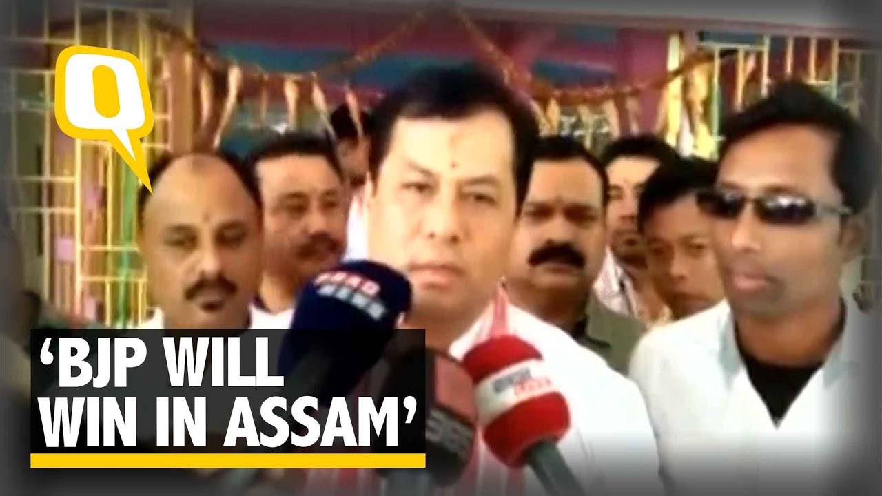 The Quint: Assam Assembly Polls 2016: Sarbananda Sonowal on Counting of Votes