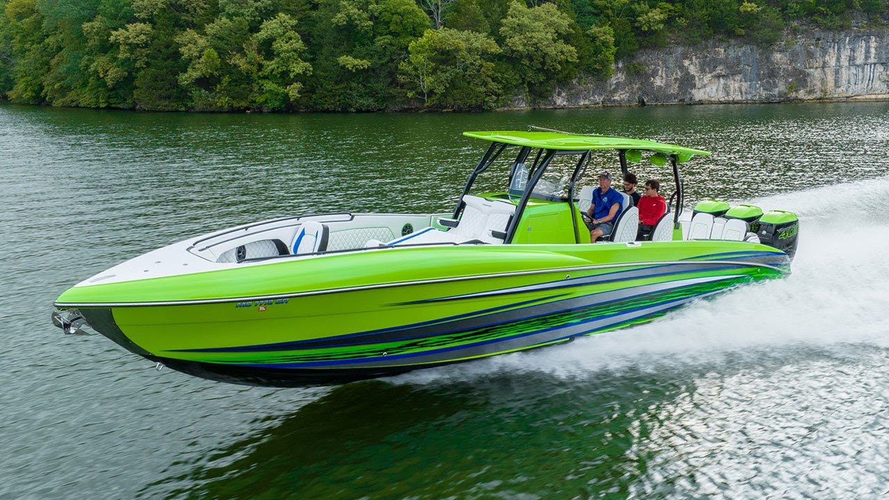 GREEN 38' OPEN RENEGADE BOAT!!