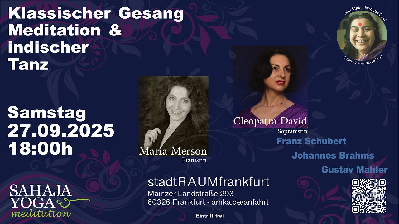 Konzertprogramm Operngesang & Meditation