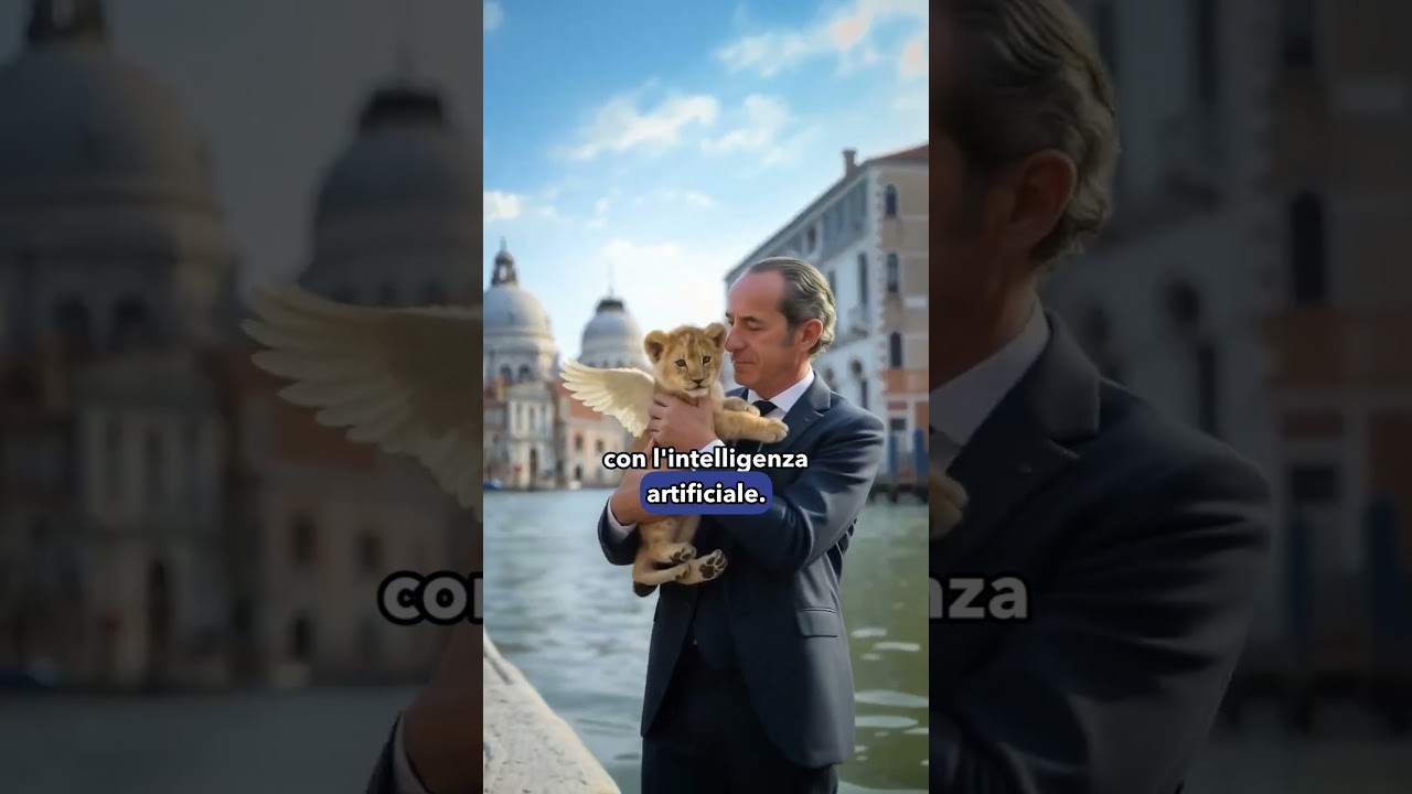Il video generato con l'intelligenza artificiale della campagna elettorale di Luca Zaia
