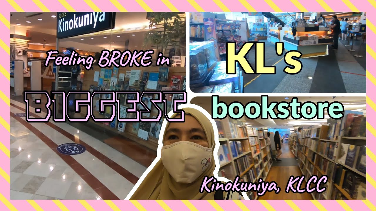 Let's GO! || The Biggest Bookstore in Malaysia is Japanese? || ✨Kinokuniya KLCC✨ Bookstore Tour