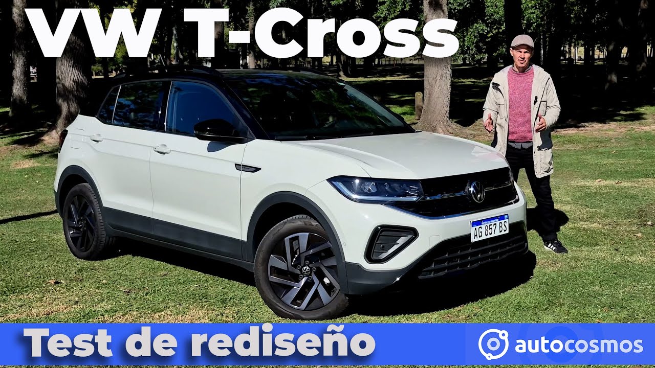 Test VW T-Cross 2025 (rediseño) | Autocosmos