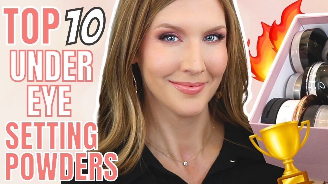 Best UNDER EYE Setting Powder for DRY, MATURE skin & FINE LINES