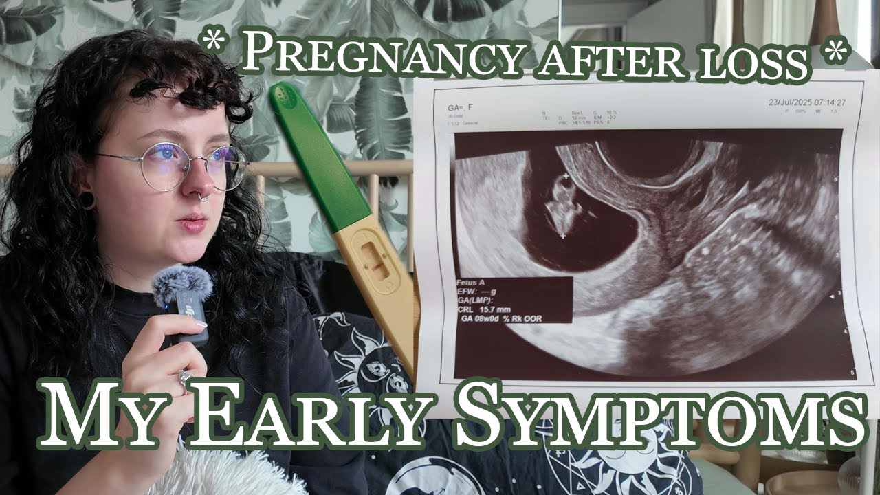 Finding out I am pregnant at a funeral I My early symptoms ( week 3 - 8 ) I Pregnancy after loss