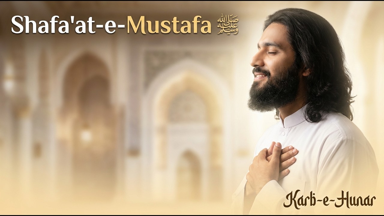 Shafa'at-e-Mustafa ﷺ - شفاعتِ مصطفیٰ | Prophet's Intercession | Beautiful Naat | Karb-e-Hunar