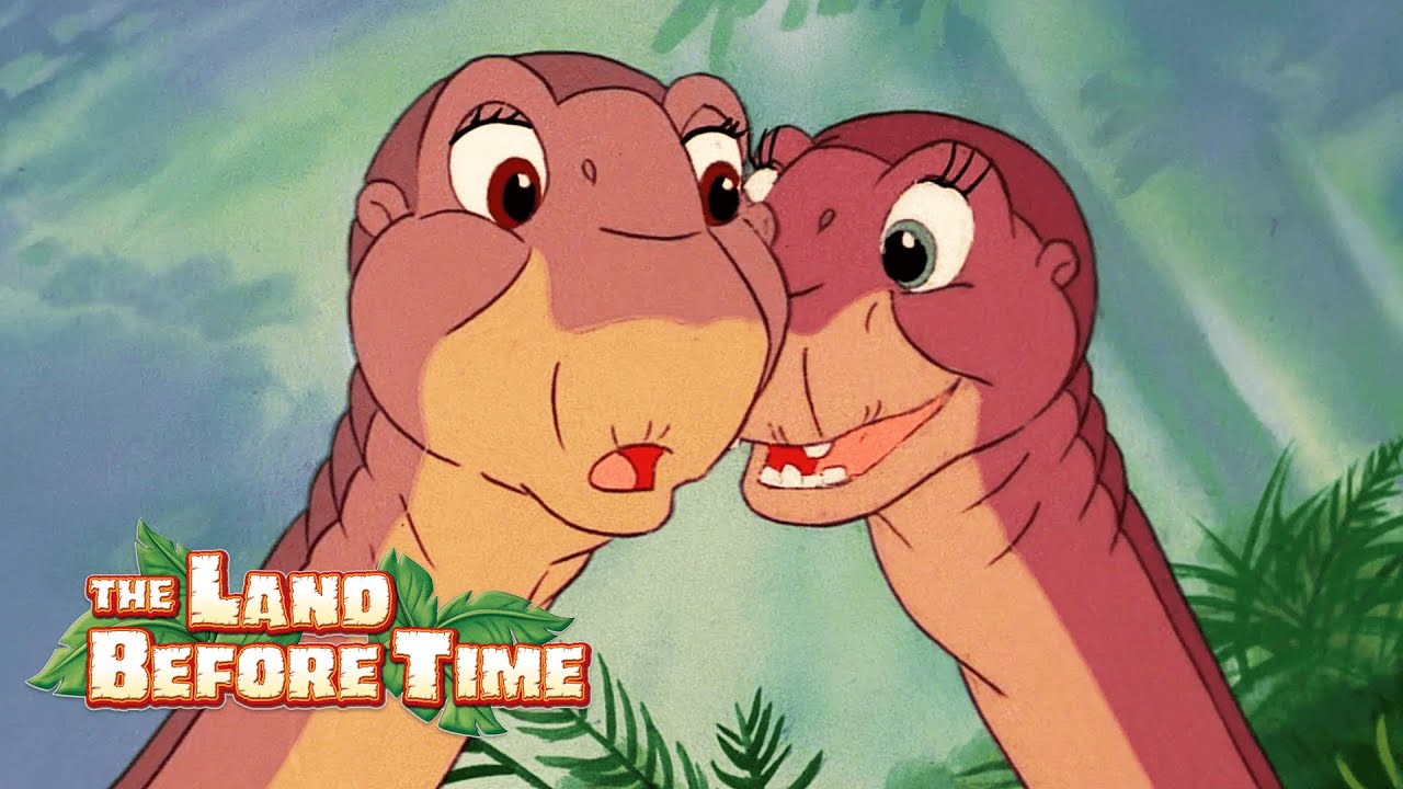 Littlefoot and Ali | The Land Before Time IV: Journey Through the Mists