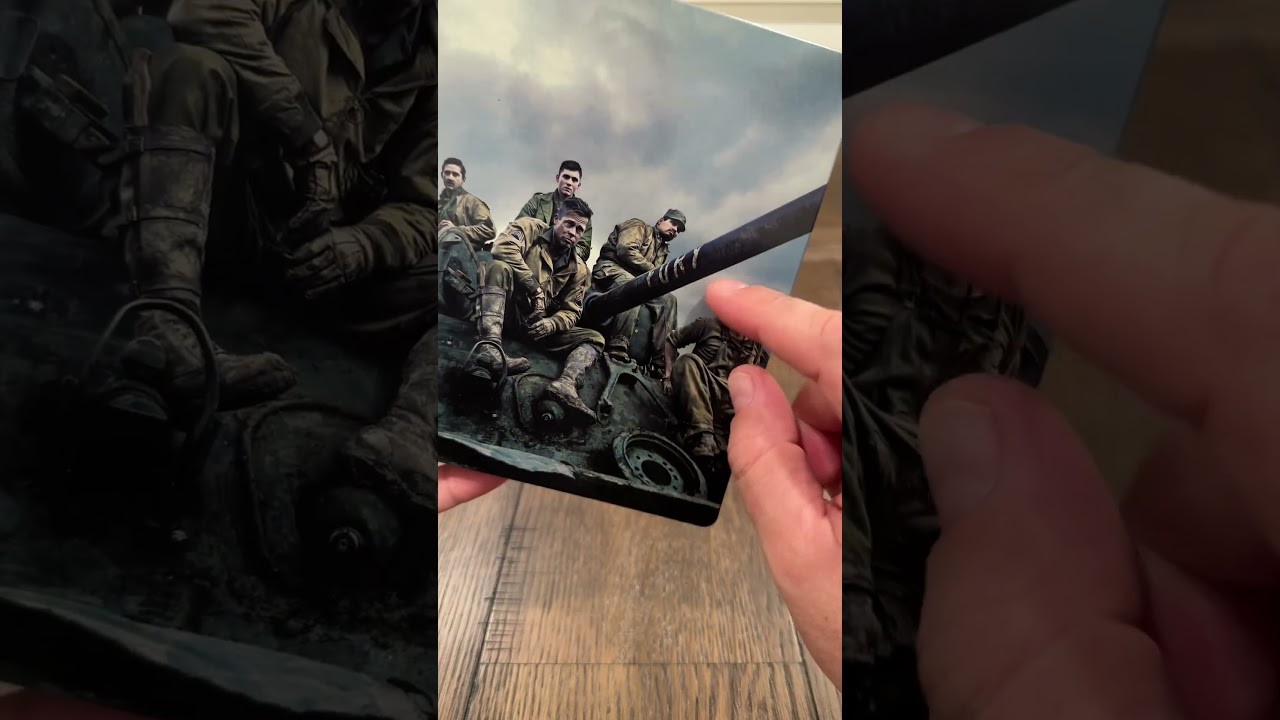 FURY - Limited Edition Steelbook | 4KUHD + Blu-ray + Digital | (available 7/15)