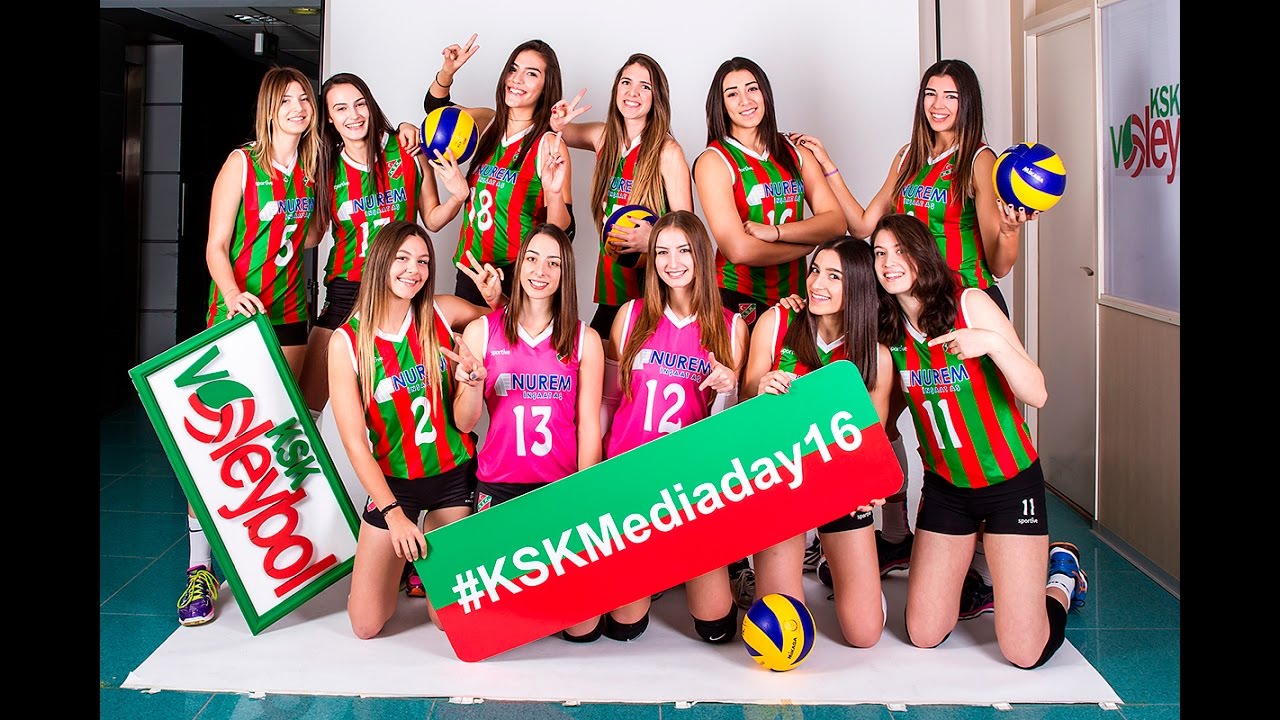 Karşıyaka Kadın Voleybol Takımı Medya G&uuml;n&uuml;