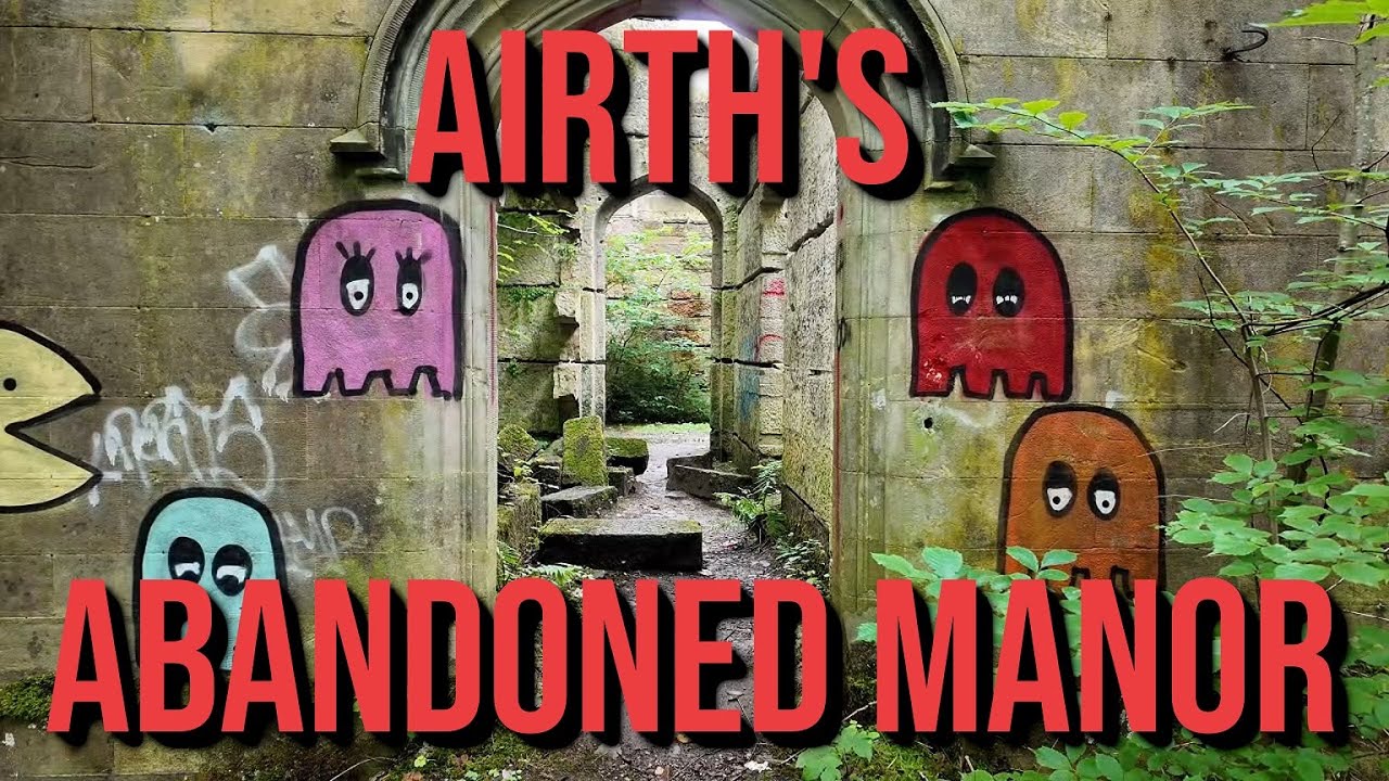 The Abandoned and Scary Dunmore House In Bonnie Scotland.
