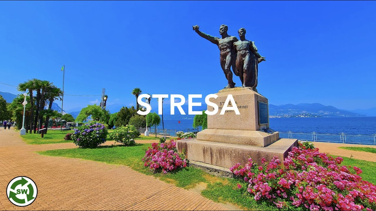 STRESA - The Best Town in Lake Maggiore - One of the Most Popular Tourist Attractions in Italy.