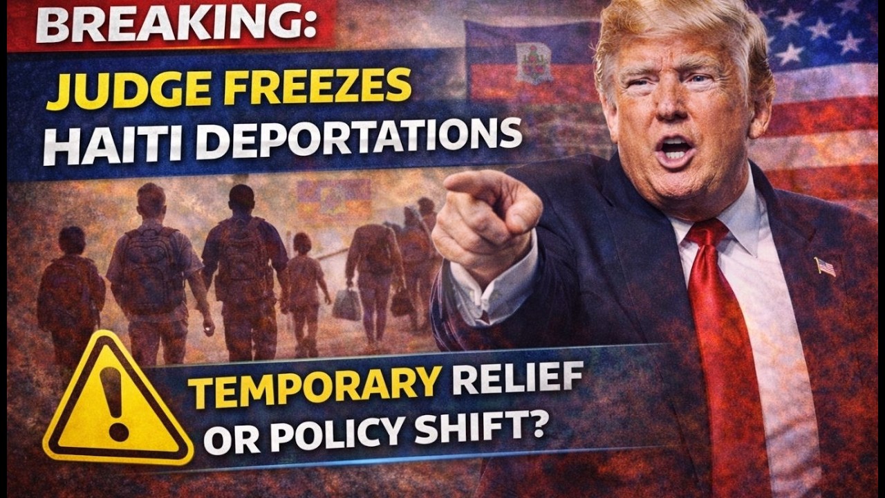 Breaking: Judge Freezes Haiti Deportations — Temporary Relief or Policy Shift?