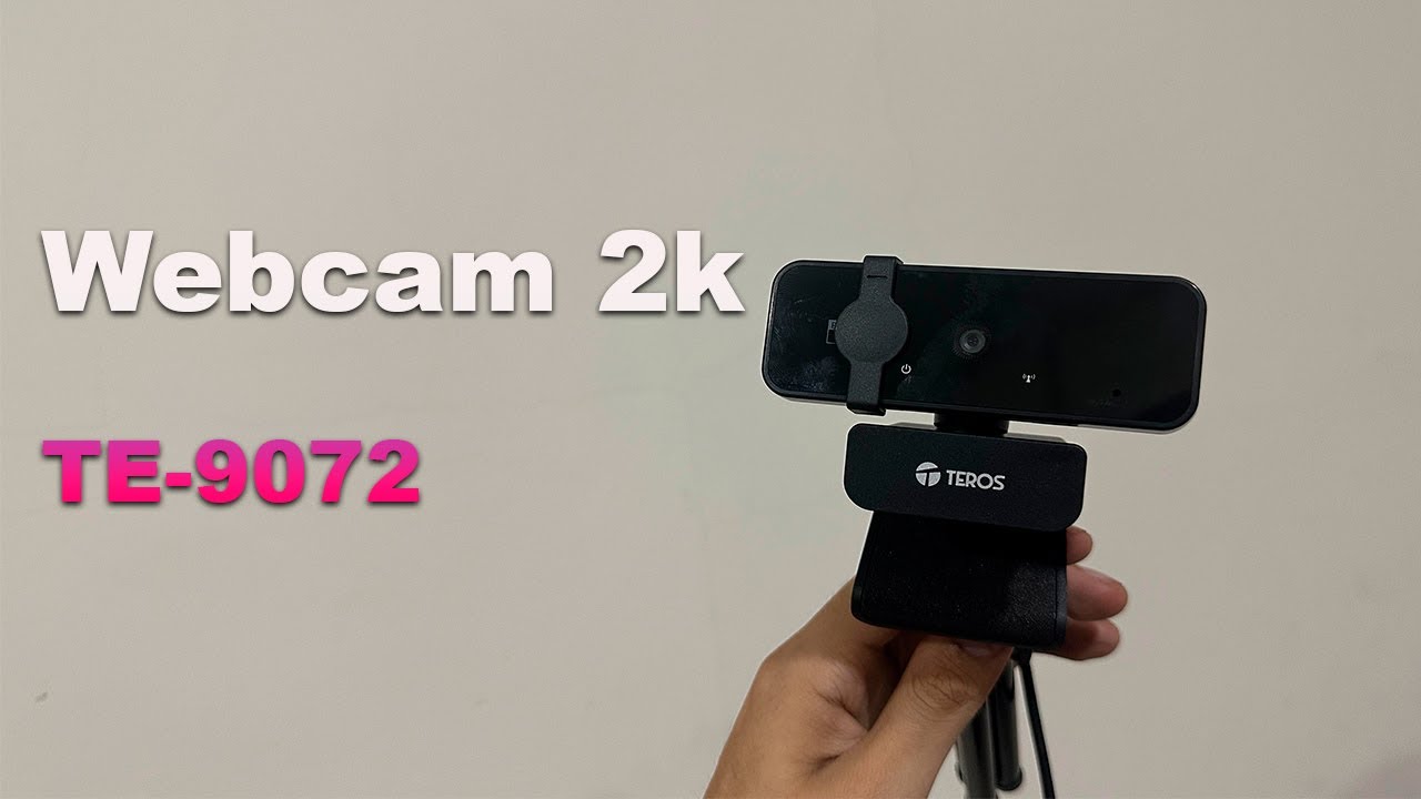 UNBOXING Webcam Teros TE-9072