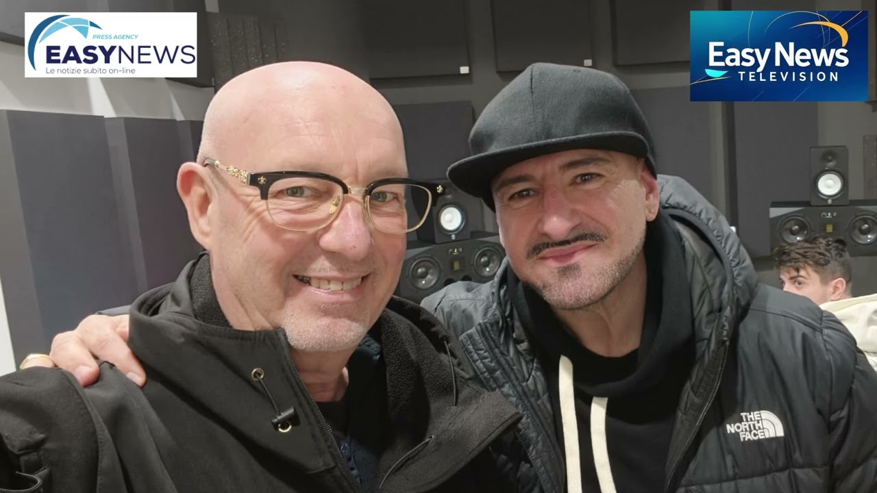 IL DIRETTORE MAURIZIO ZINI INTERVISTA FEDERICO SCAVO DJ PRESSO LO STUDIO 1 SU EASY NEWS TELEVISION