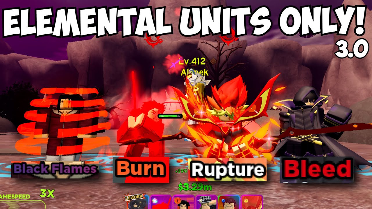 New Buffed Elemental Units TOAST Infinite Mode! | ASTD SOLO Challenge
