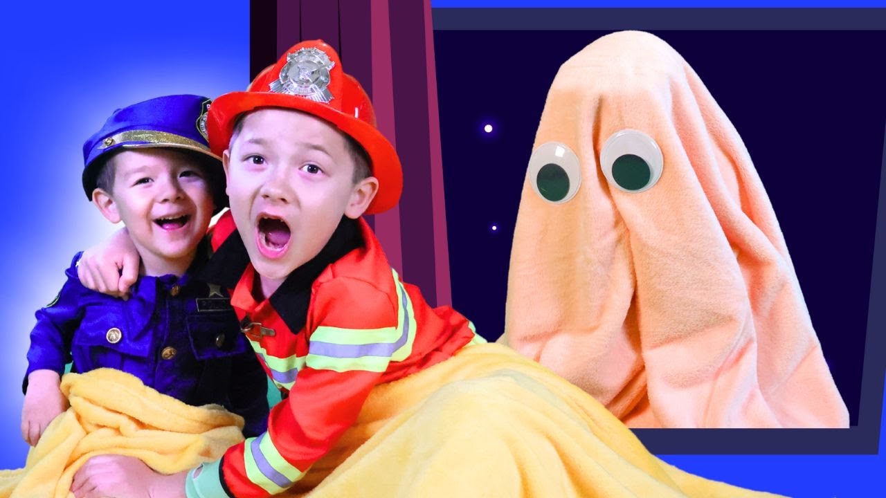 Fireman Policeman Doctor I Can't Sleep Story with Baby Rainbow Ghost
