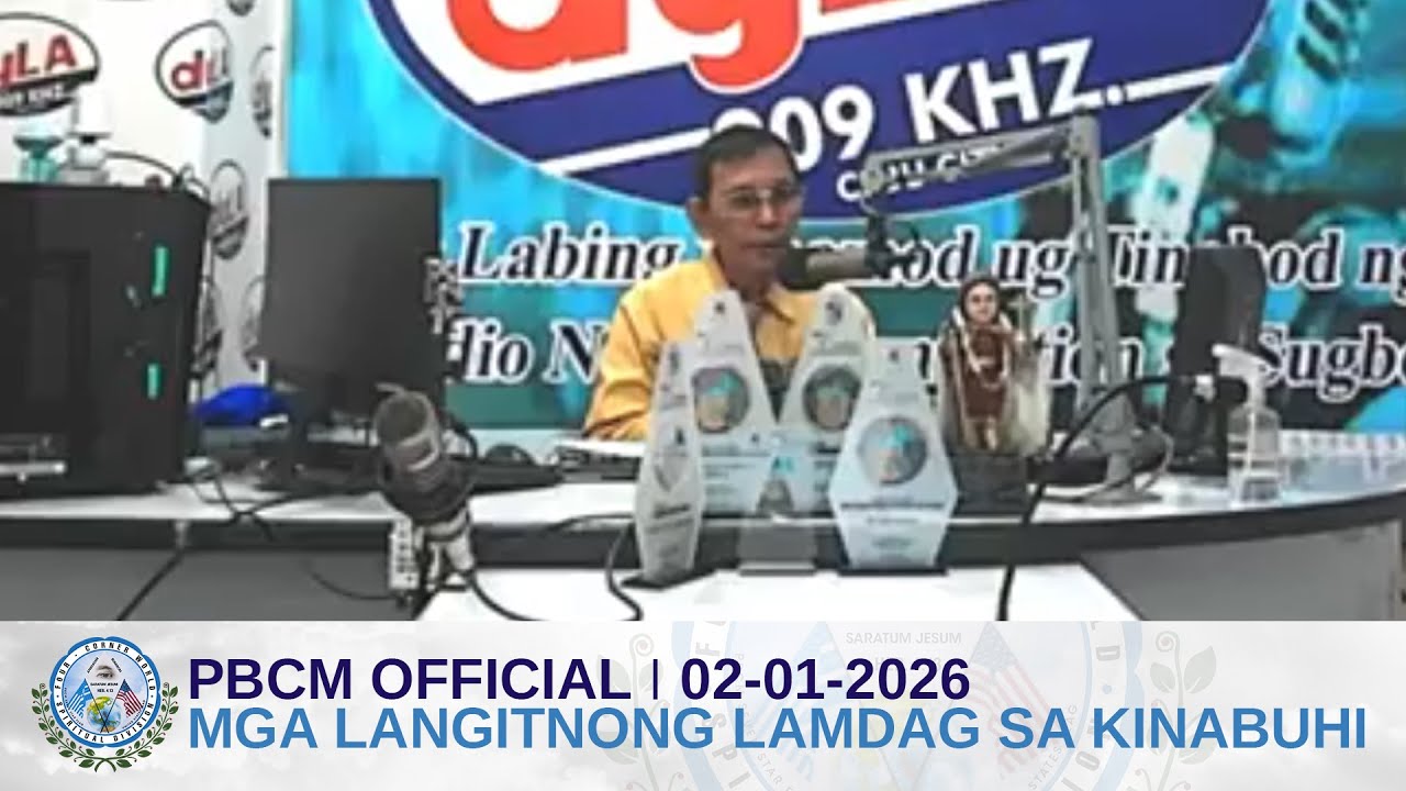 PBCM 02 01 2026 Mga Langitnong Lamdag sa Kinabuhi DYLA Cebu