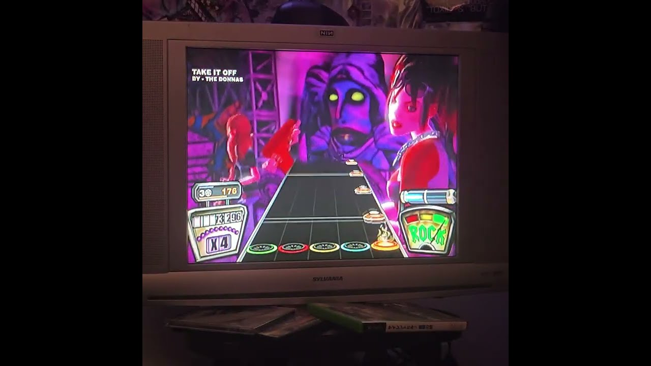 guitar hero II DX 'take it off' 100% expert FC