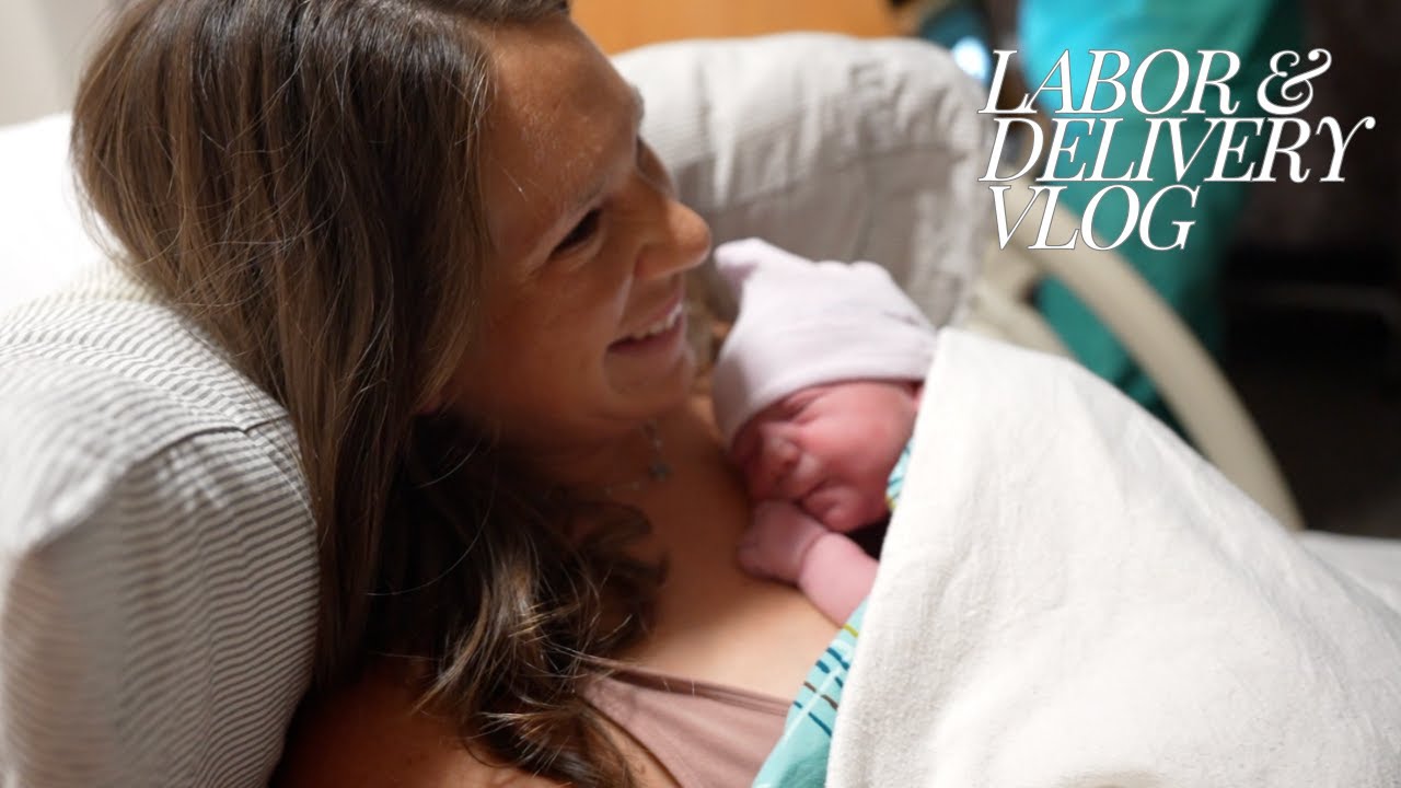 Labor & Delivery VLOG! Natural Birth | Baby #5