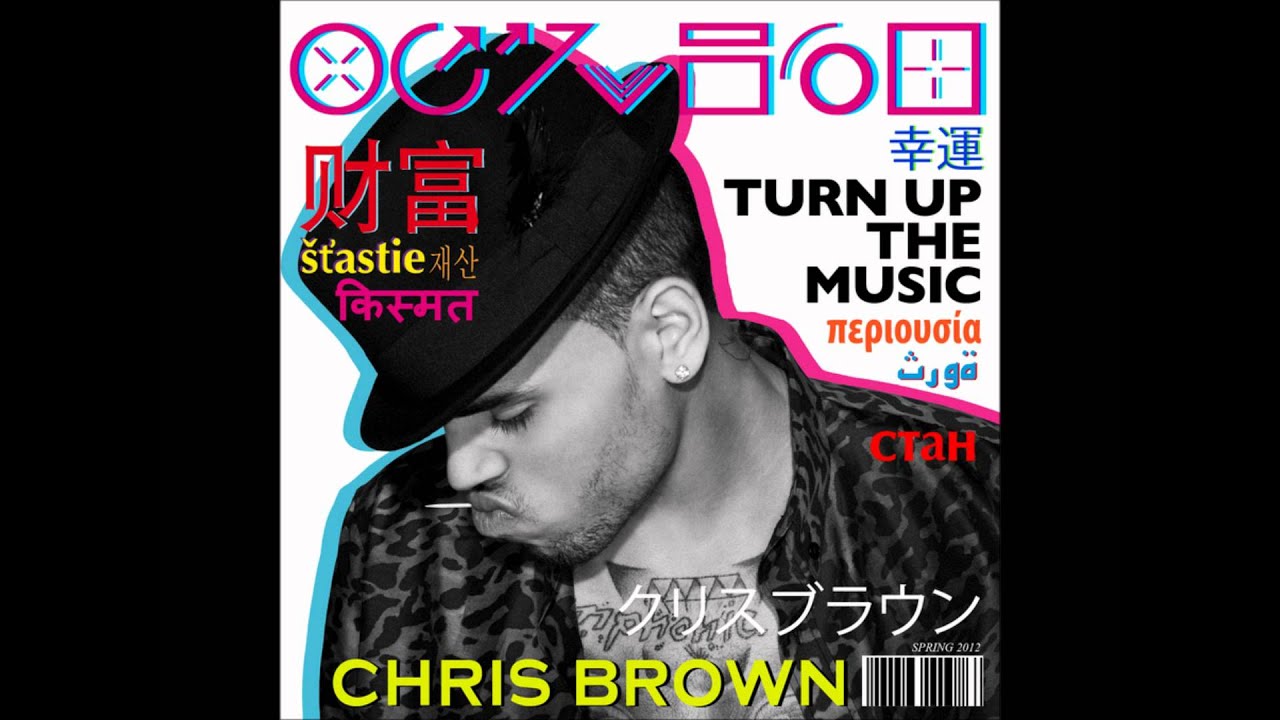 Chris Brown-Turn up the music (fast)