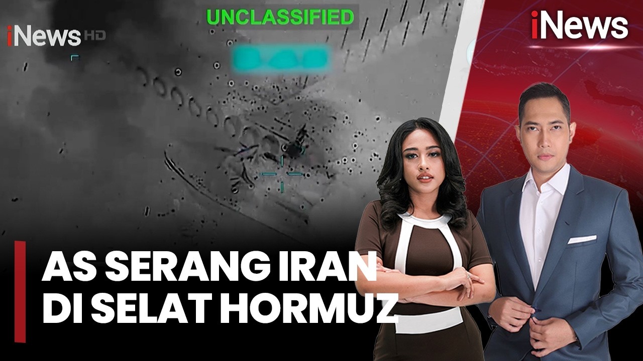 AS Serang Aset Angkatan Laut Iran di Selat Hormuz, Pelayaran Internasional Terganggu |iSore (11/3)