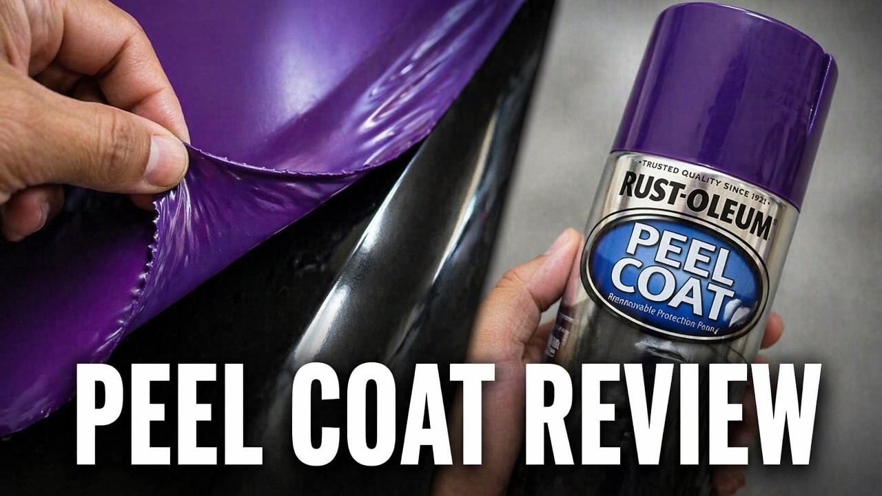 Rust-Oleum Automotive Peel Coat Spray Review