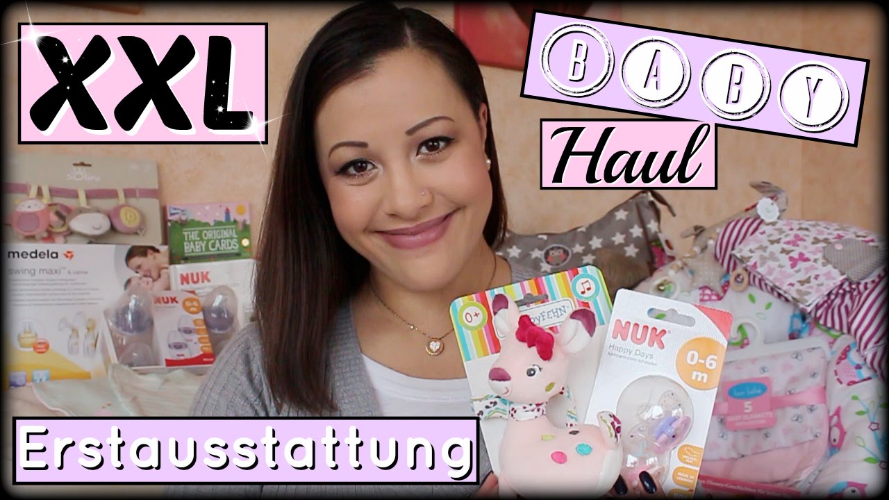 XXL BABY HAUL / BABY ERSTAUSSTATTUNG / NUK, baby-walz, Medela, DaWanda... | NatBittersweet | HD