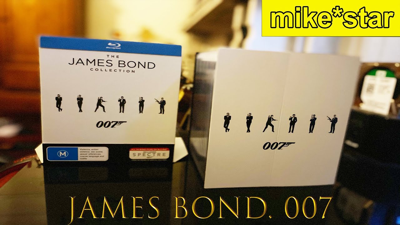 UNBOXING The James Bond Collection On Blu Ray