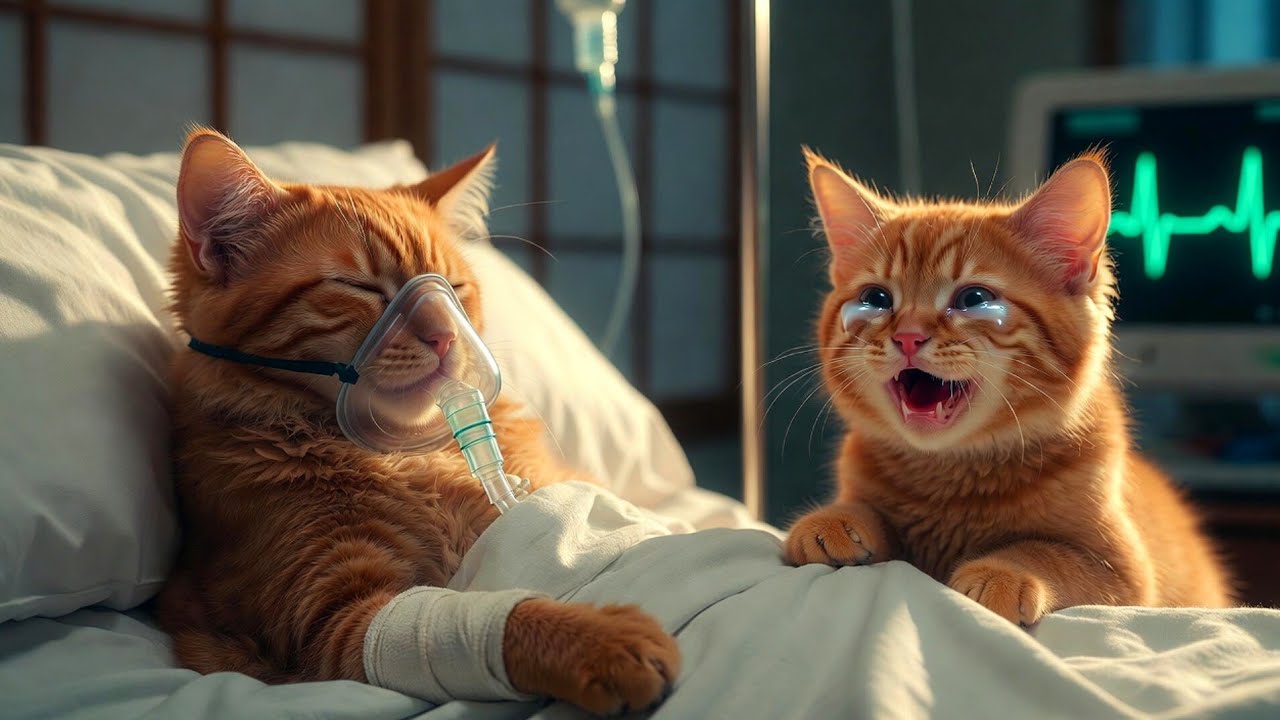 Mama Cat Sacrifice Herself...To Save Her Baby Kitten💔 | Emotional Sad Story