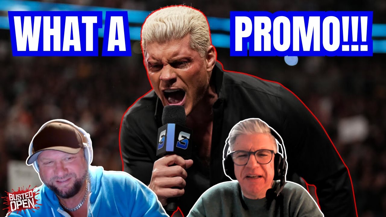 Реакция на промо Коди Роудса WarGames на SmackDown | Busted Open WWE