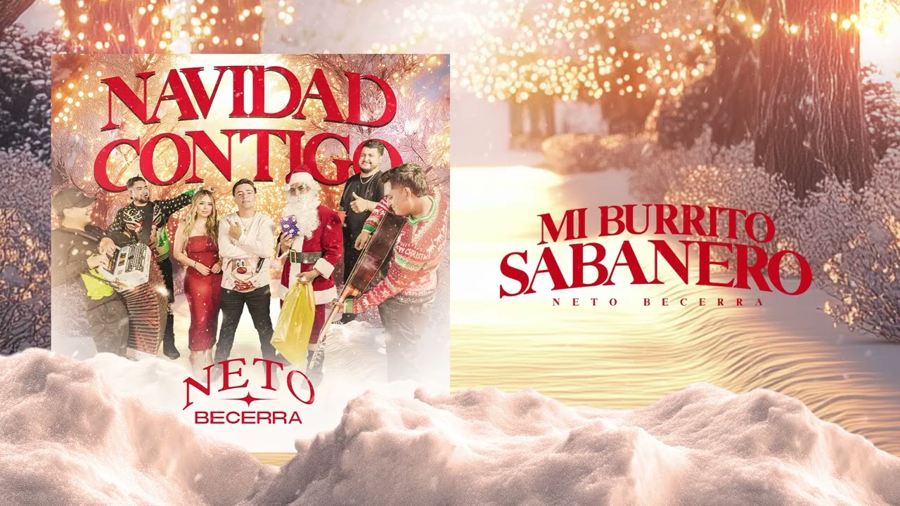 Neto Becerra - Mi Burrito Sabanero [Audio Visualizer]