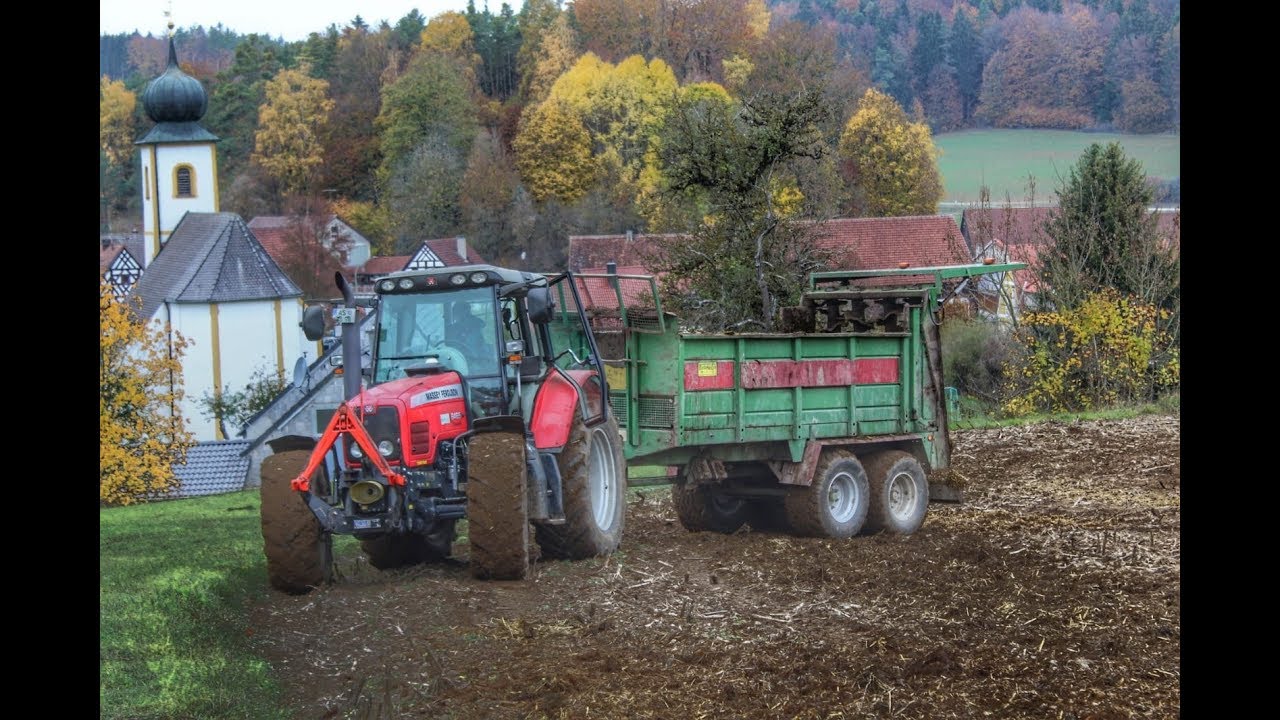 MISTFAHREN mit Massey Ferguson & John Deere/ Dji