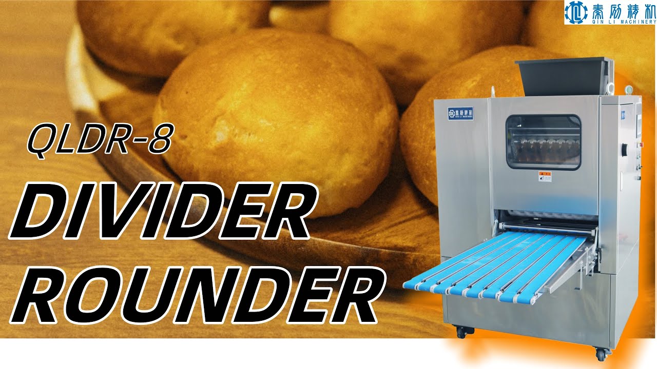 How 8 pockets commercial bakery bun divider rounder work in factory? 