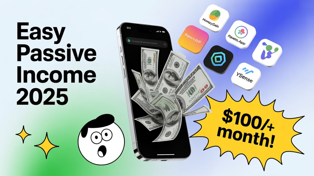 Top 5 Passive Income Apps for 2025 &mdash; Make Money While Gaming!