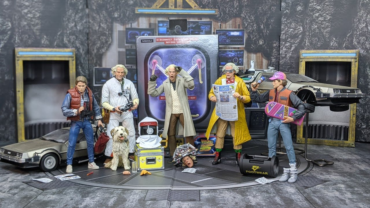 (Neca Store Exclusive) Neca Back to the Future Accessory Set Review