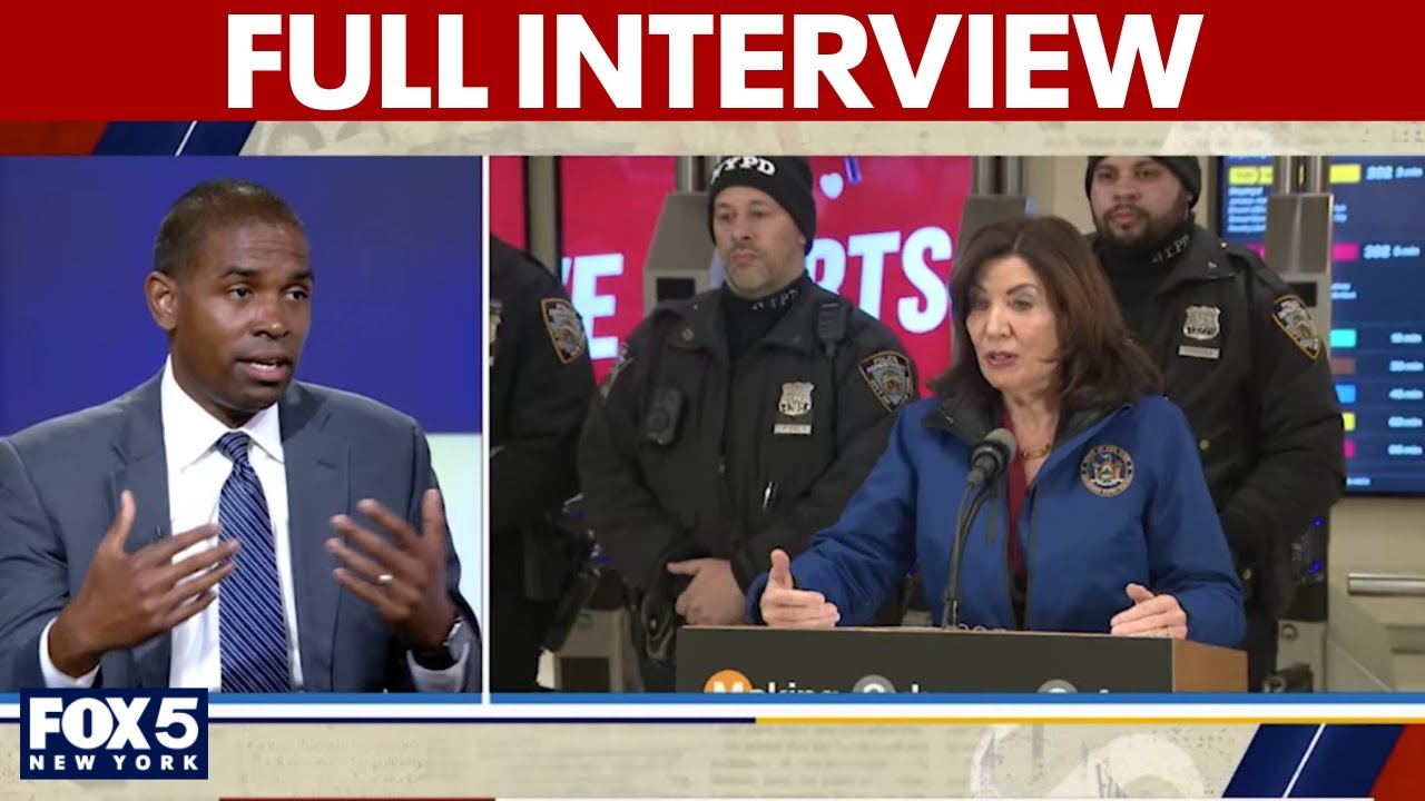NY Lt. Gov. Antonio Delgado compares Gov. Kathy Hochul to Trump: FULL INTERVIEW