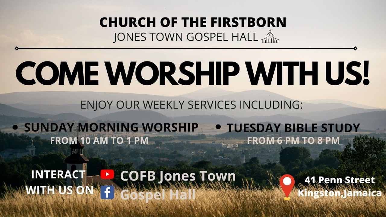 Sunday Morning Divine Worship Service