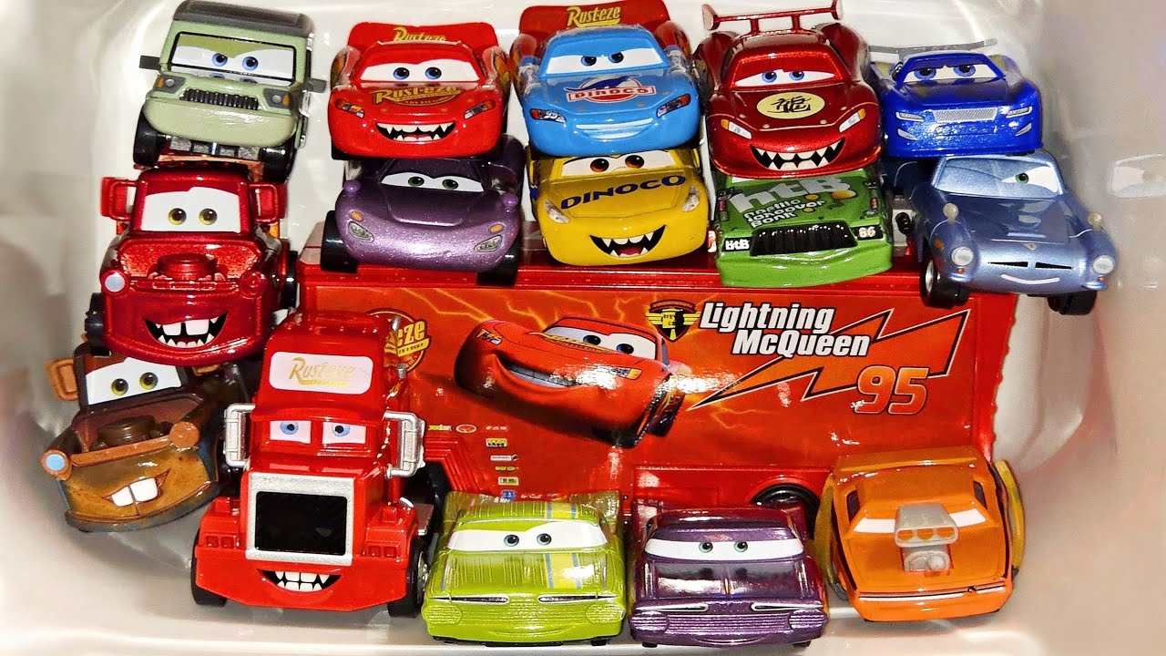 Disney Pixar Cars Unboxing Review | Lightning McQueen, Tow Mater, Doc Hudson, Sally Carrera, Cruz