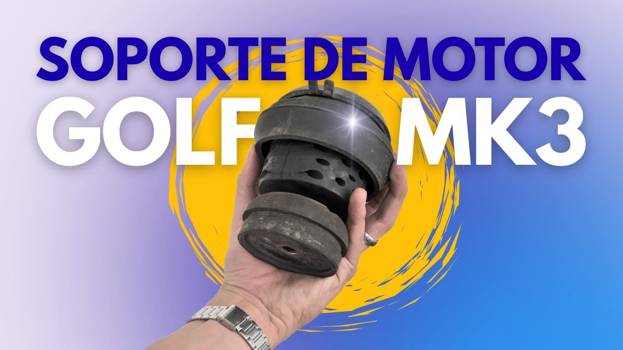 Cómo cambiar el soporte de motor en un Golf Mk3 | Tutorial paso a paso