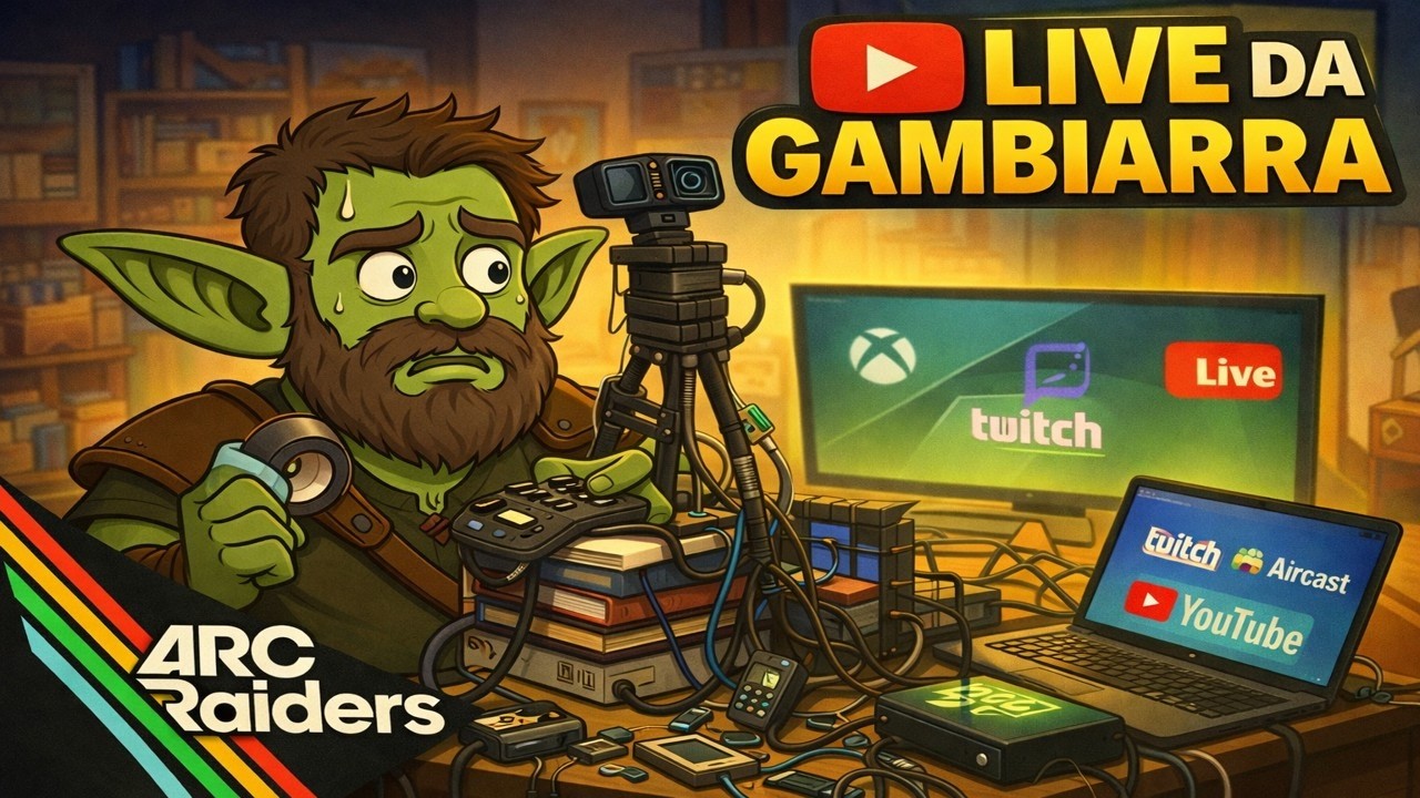 ARC RAIDERS _ Live  Raiz - teste de câmera