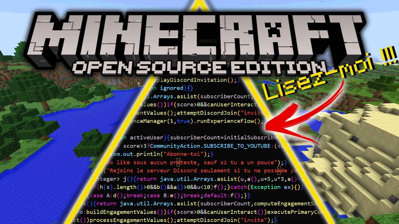 Minecraft ENFIN Open Source ?!! (Non, mais quand même...)