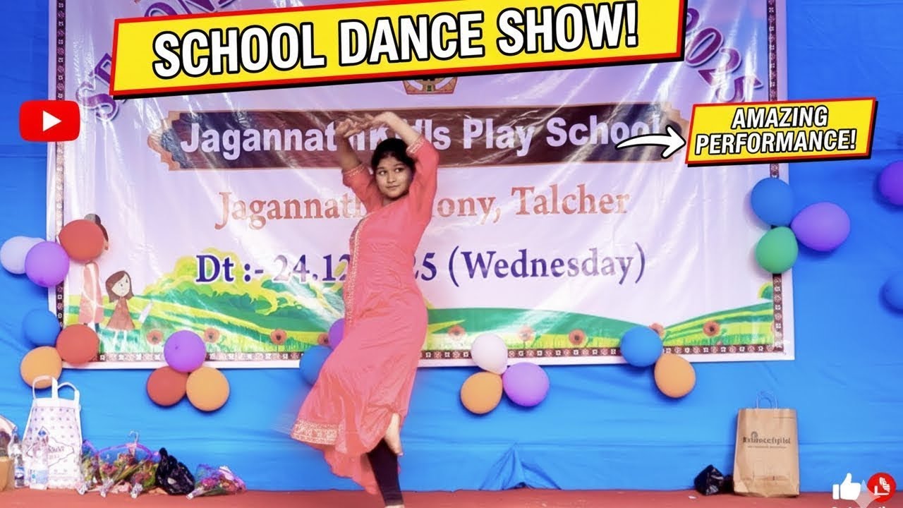 Classical Stage Dance|Jagannath Kids Play School 2nd Annual Function @virusheart01 @onlypritish